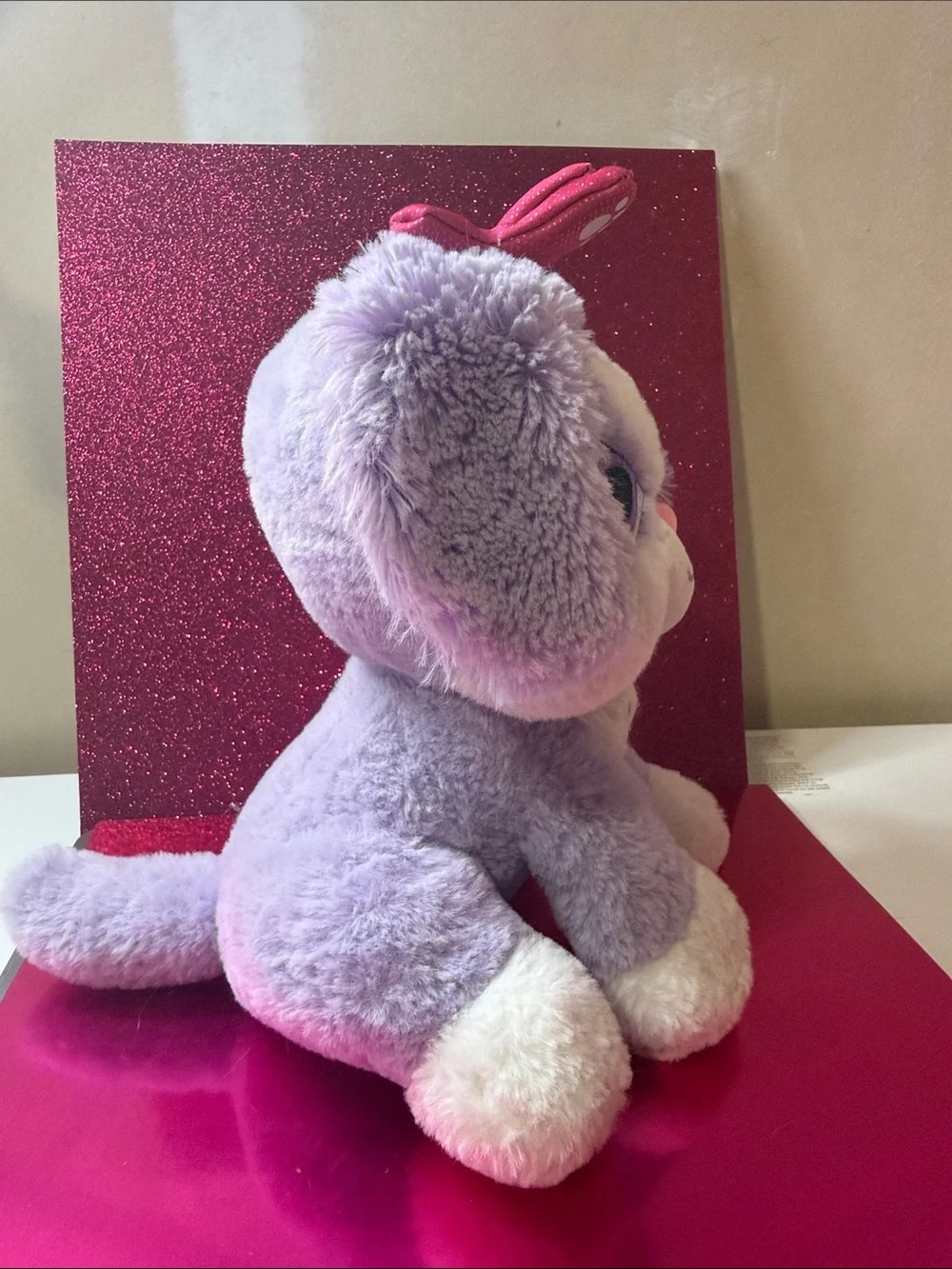 Disney Junior Minnie Mouse Cream Puff interactive plush dog